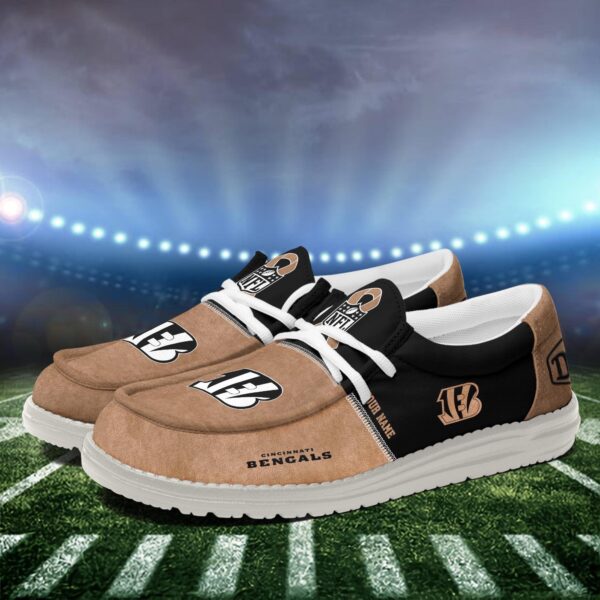 Tubopro Cincinnati Bengals Personalized Hey Dude Shoes For Men And Women - Image 3