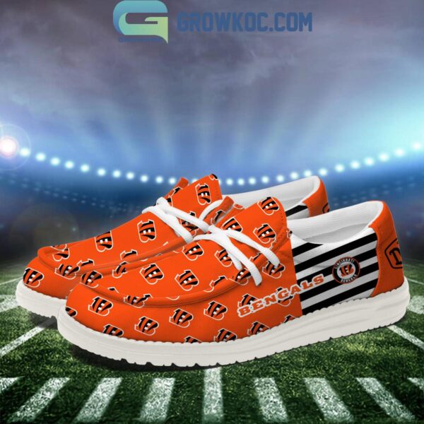Tubopro Cincinnati Bengals Personalized Hey Dude Shoes For Men And Women - Image 3