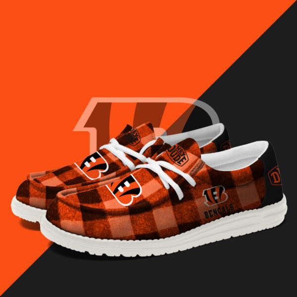 Tubopro Cincinnati Bengals Personalized Hey Dude Shoes For Men And Women - Image 2