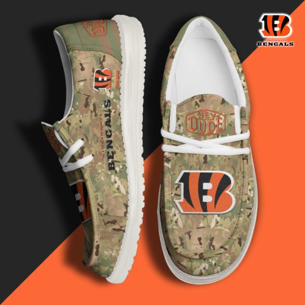 Tubopro Cincinnati Bengals Personalized Hey Dude Shoes For Men And Women