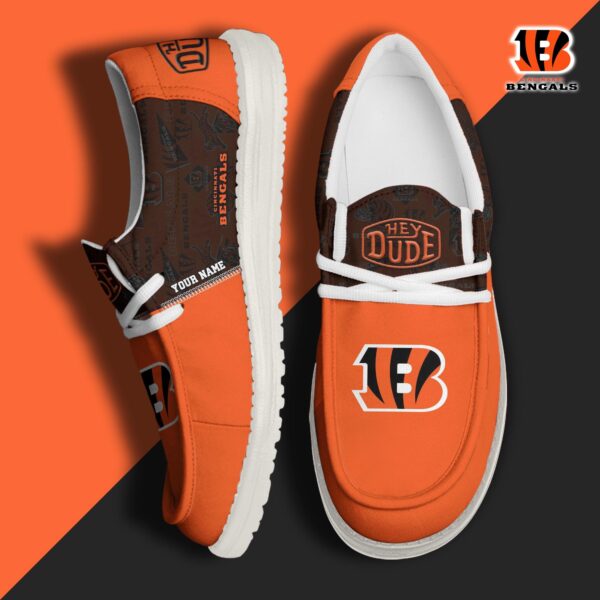 Tubopro Cincinnati Bengals Personalized Hey Dude Shoes For Men And Women