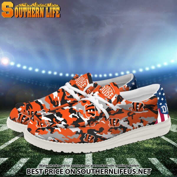 Tubopro Cincinnati Bengals Personalized Hey Dude Shoes For Men And Women - Image 2
