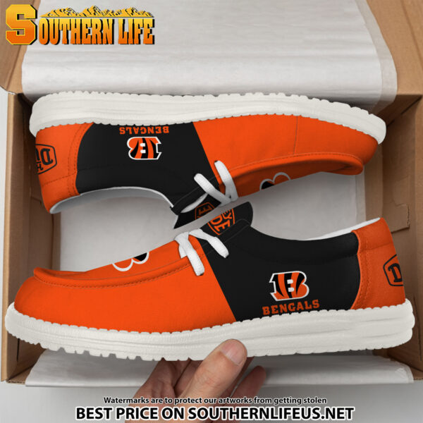 Tubopro Cincinnati Bengals Personalized Hey Dude Shoes For Men And Women - Image 4