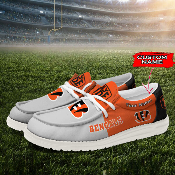 Tubopro Cincinnati Bengals Personalized Hey Dude Shoes For Men And Women - Image 2