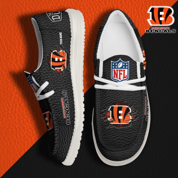 Tubopro Cincinnati Bengals Personalized Hey Dude Shoes For Men And Women