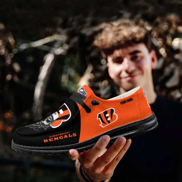 Tubopro Cincinnati Bengals Personalized Hey Dude Shoes For Men And Women - Image 6