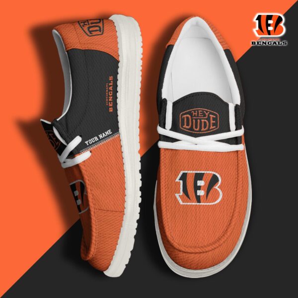 Tubopro Cincinnati Bengals Personalized Hey Dude Shoes For Men And Women