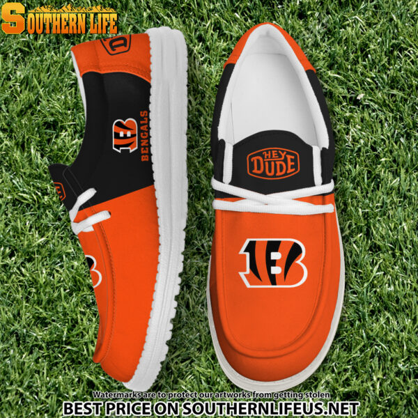 Tubopro Cincinnati Bengals Personalized Hey Dude Shoes For Men And Women