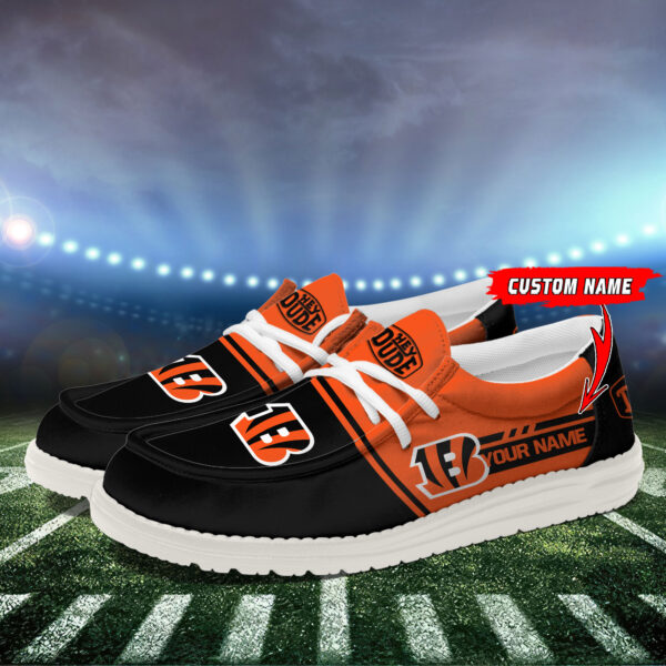 Tubopro Cincinnati Bengals Personalized Hey Dude Shoes For Men And Women - Image 3