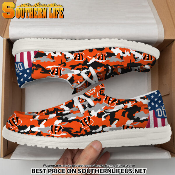 Tubopro Cincinnati Bengals Personalized Hey Dude Shoes For Men And Women - Image 4