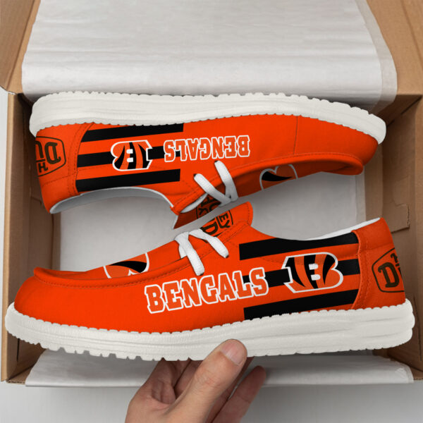 Tubopro Cincinnati Bengals Personalized Hey Dude Shoes For Men And Women - Image 3