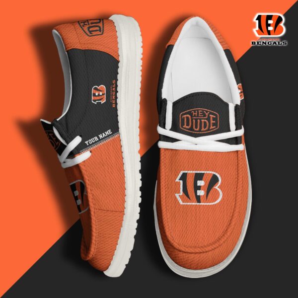 Tubopro Cincinnati Bengals Personalized Hey Dude Shoes For Men And Women