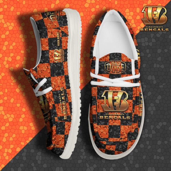 Tubopro Cincinnati Bengals Personalized Hey Dude Shoes For Men And Women