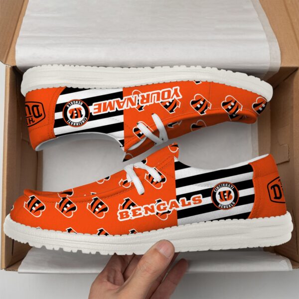 Tubopro Cincinnati Bengals Personalized Hey Dude Shoes For Men And Women