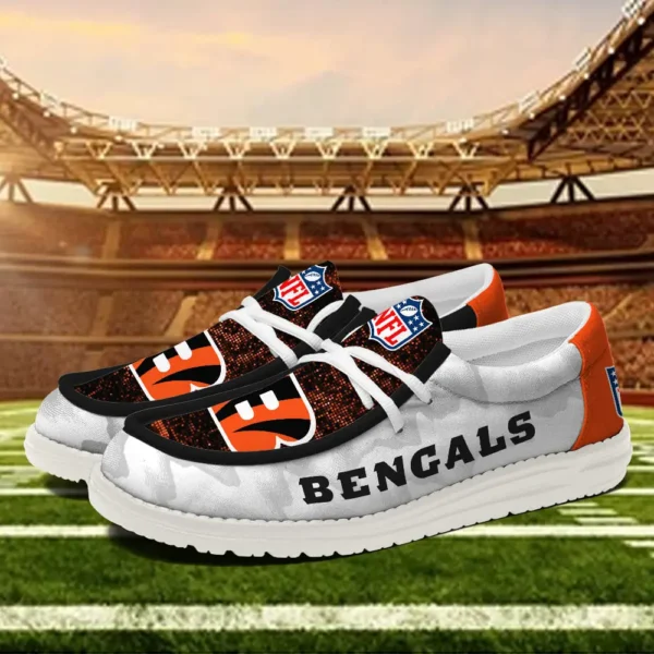 Tubopro Cincinnati Bengals Personalized Hey Dude Shoes For Men And Women
