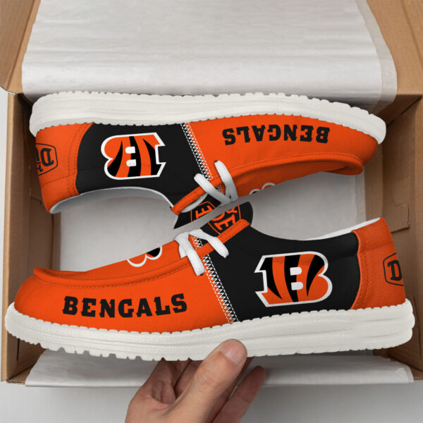 Tubopro Cincinnati Bengals Personalized Hey Dude Shoes For Men And Women - Image 2