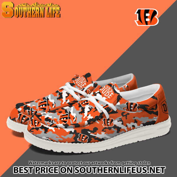Tubopro Cincinnati Bengals Personalized Hey Dude Shoes For Men And Women - Image 2