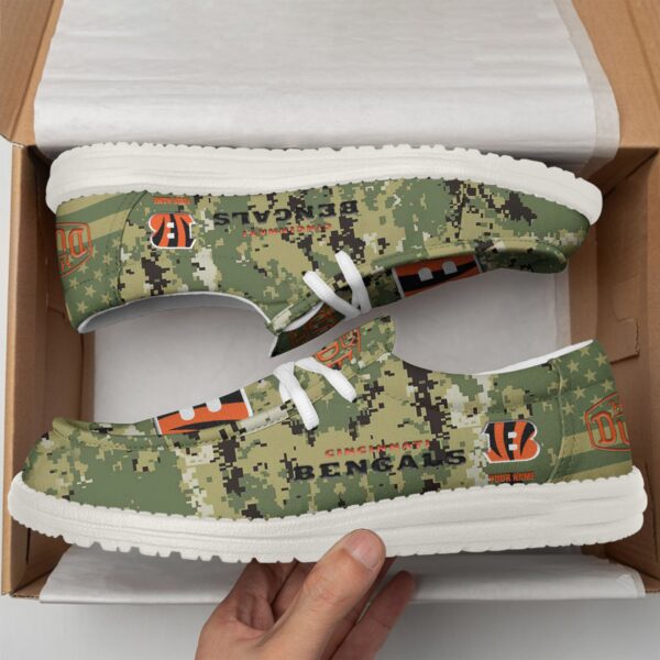 Tubopro Cincinnati Bengals Personalized Hey Dude Shoes For Men And Women - Image 2