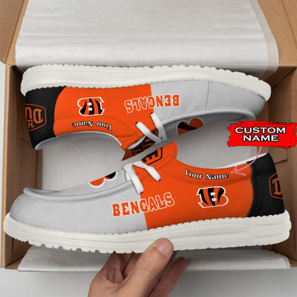 Tubopro Cincinnati Bengals Personalized Hey Dude Shoes For Men And Women - Image 3
