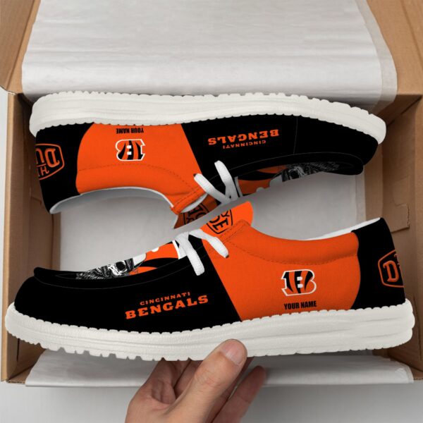Tubopro Cincinnati Bengals Personalized Hey Dude Shoes For Men And Women - Image 3