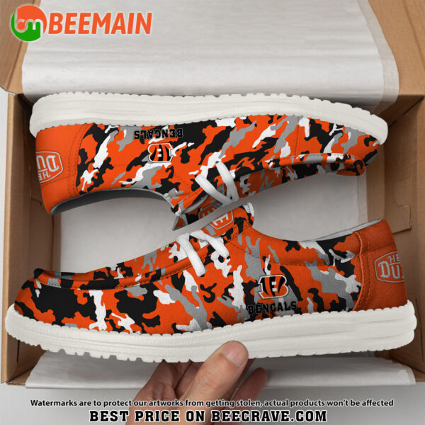 Tubopro Cincinnati Bengals Personalized Hey Dude Shoes For Men And Women - Image 4