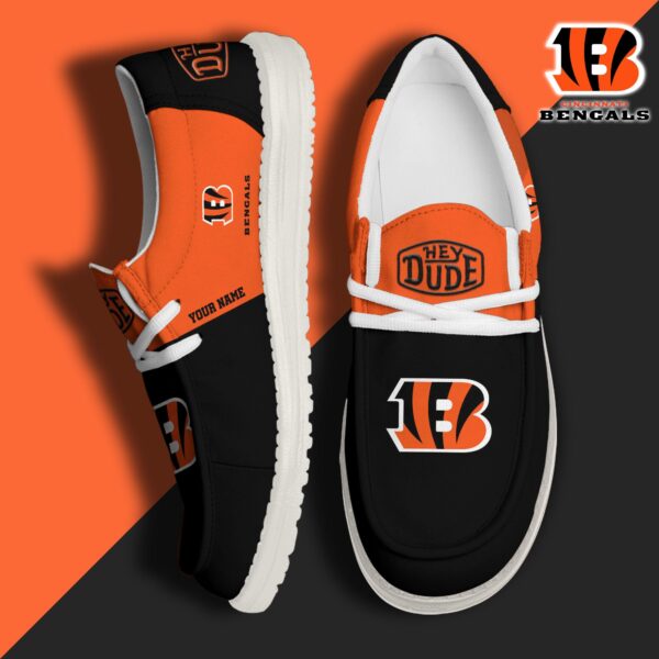 Tubopro Cincinnati Bengals Personalized Hey Dude Shoes For Men And Women