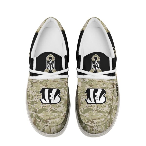 Tubopro Cincinnati Bengals Personalized Hey Dude Shoes For Men And Women - Image 4