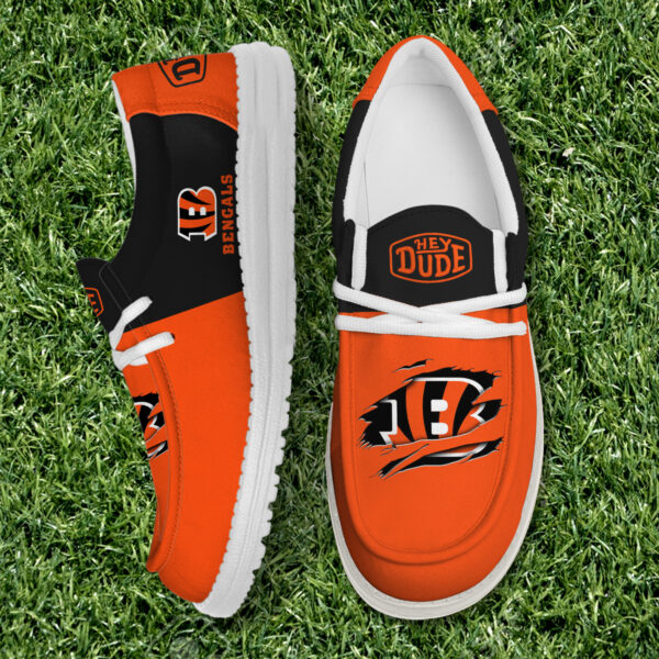 Tubopro Cincinnati Bengals Personalized Hey Dude Shoes For Men And Women