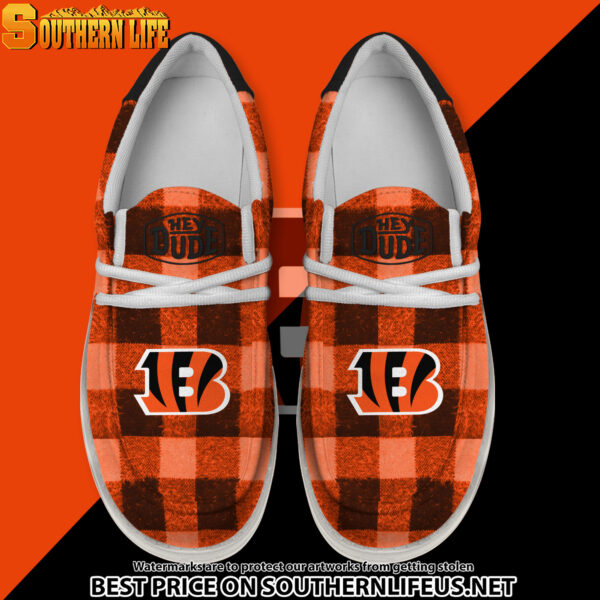 Tubopro Cincinnati Bengals Personalized Hey Dude Shoes For Men And Women