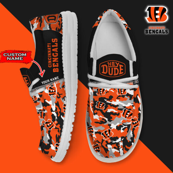 Tubopro Cincinnati Bengals Personalized Hey Dude Shoes For Men And Women