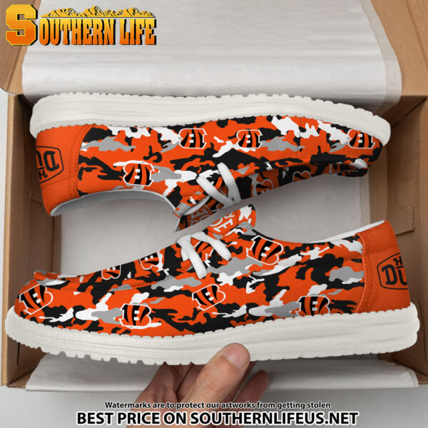 Tubopro Cincinnati Bengals Personalized Hey Dude Shoes For Men And Women - Image 4