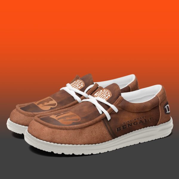 Tubopro Cincinnati Bengals Personalized Hey Dude Shoes For Men And Women - Image 2
