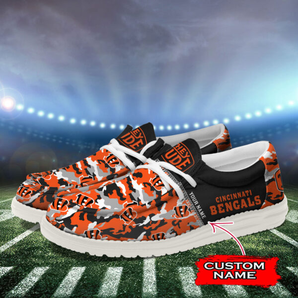 Tubopro Cincinnati Bengals Personalized Hey Dude Shoes For Men And Women - Image 3