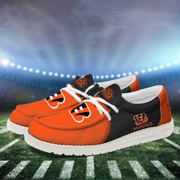 Tubopro Cincinnati Bengals Personalized Hey Dude Shoes For Men And Women - Image 3