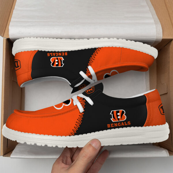 Tubopro Cincinnati Bengals Personalized Hey Dude Shoes For Men And Women - Image 2