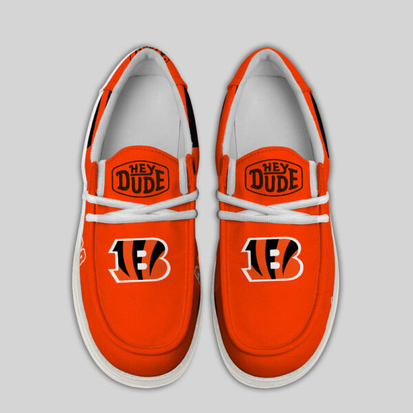 Tubopro Cincinnati Bengals Personalized Hey Dude Shoes For Men And Women - Image 4
