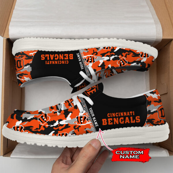 Tubopro Cincinnati Bengals Personalized Hey Dude Shoes For Men And Women - Image 2