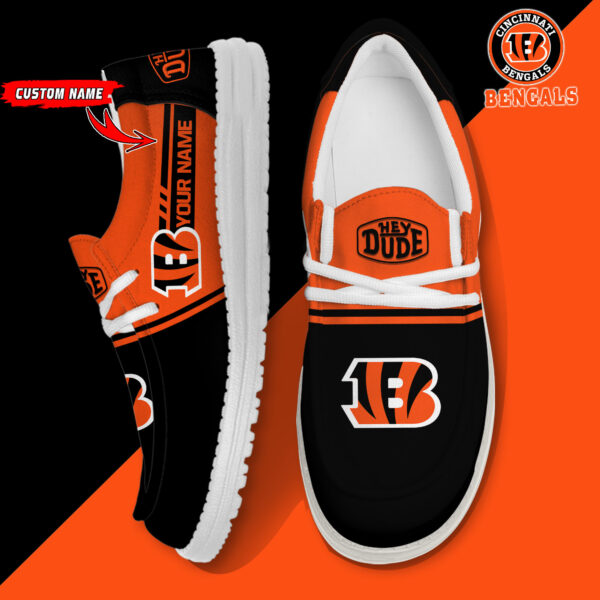 Tubopro Cincinnati Bengals Personalized Hey Dude Shoes For Men And Women