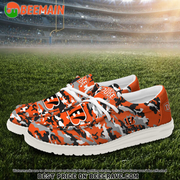 Tubopro Cincinnati Bengals Personalized Hey Dude Shoes For Men And Women - Image 2