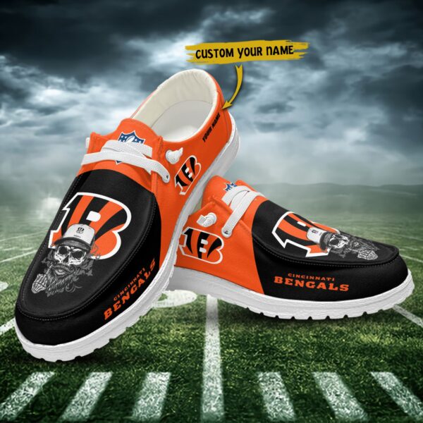 Tubopro Cincinnati Bengals Personalized Hey Dude Shoes For Men And Women - Image 3
