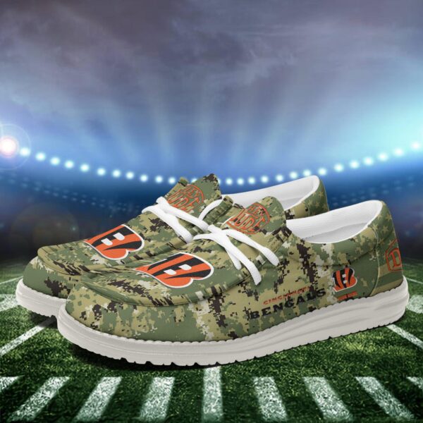 Tubopro Cincinnati Bengals Personalized Hey Dude Shoes For Men And Women - Image 3