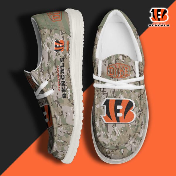 Tubopro Cincinnati Bengals Personalized Hey Dude Shoes For Men And Women