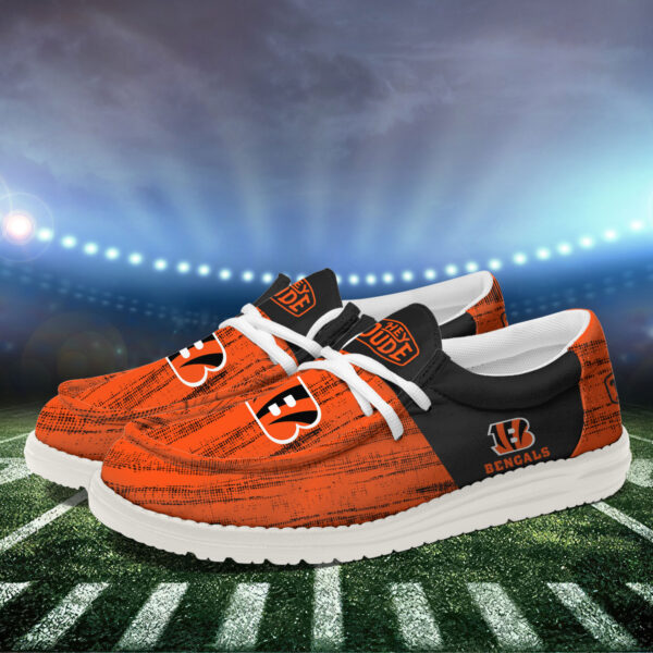 Tubopro Cincinnati Bengals Personalized Hey Dude Shoes For Men And Women - Image 3