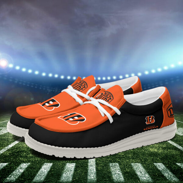 Tubopro Cincinnati Bengals Personalized Hey Dude Shoes For Men And Women - Image 3