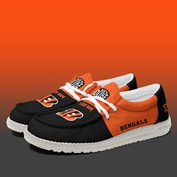 Tubopro Cincinnati Bengals Personalized Hey Dude Shoes For Men And Women - Image 3