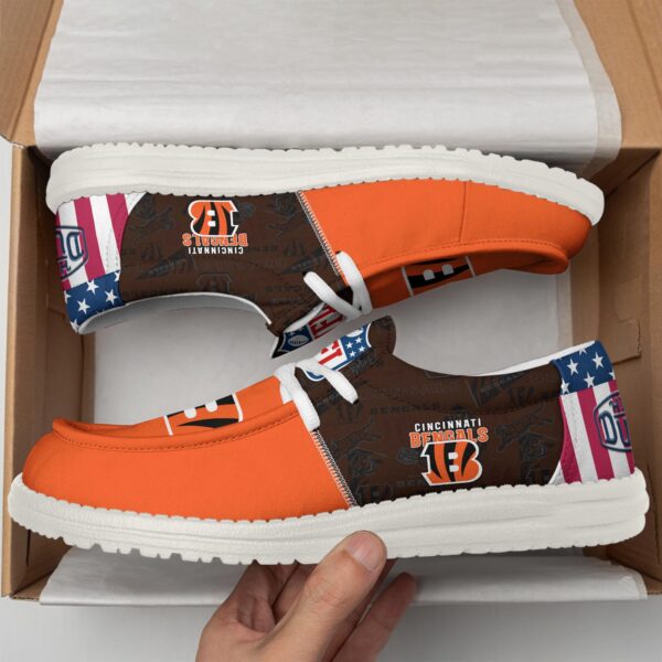 Tubopro Cincinnati Bengals Personalized Hey Dude Shoes For Men And Women - Image 2