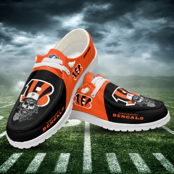 Tubopro Cincinnati Bengals Personalized Hey Dude Shoes For Men And Women