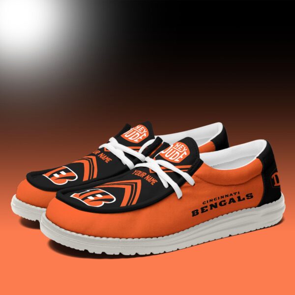 Tubopro Cincinnati Bengals Personalized Hey Dude Shoes For Men And Women - Image 2