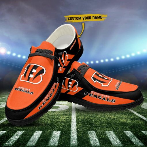 Tubopro Cincinnati Bengals Personalized Hey Dude Shoes For Men And Women
