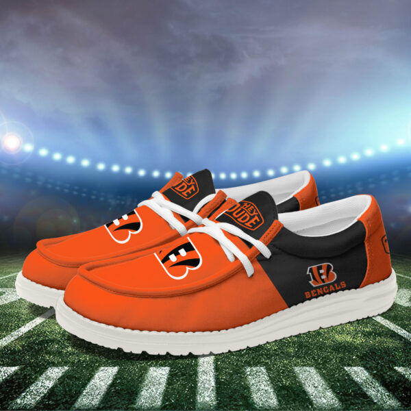 Tubopro Cincinnati Bengals Personalized Hey Dude Shoes For Men And Women - Image 3